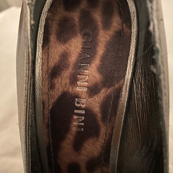 Ladies gently used high heel peekaboo pointy decorative toe  Gianni Bini 8M - Picture 8 of 11